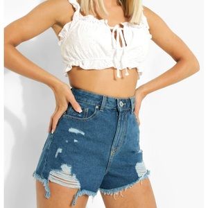 High waist shorts